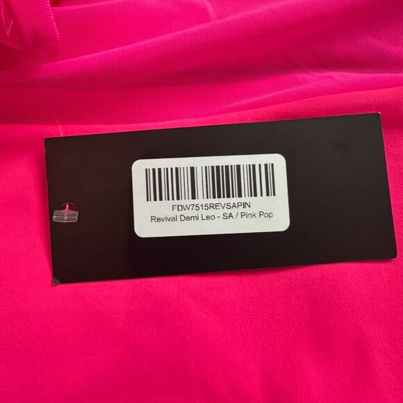 Five the Label Revival Demi Leotard in Pink Pop - Picture 3 of 4